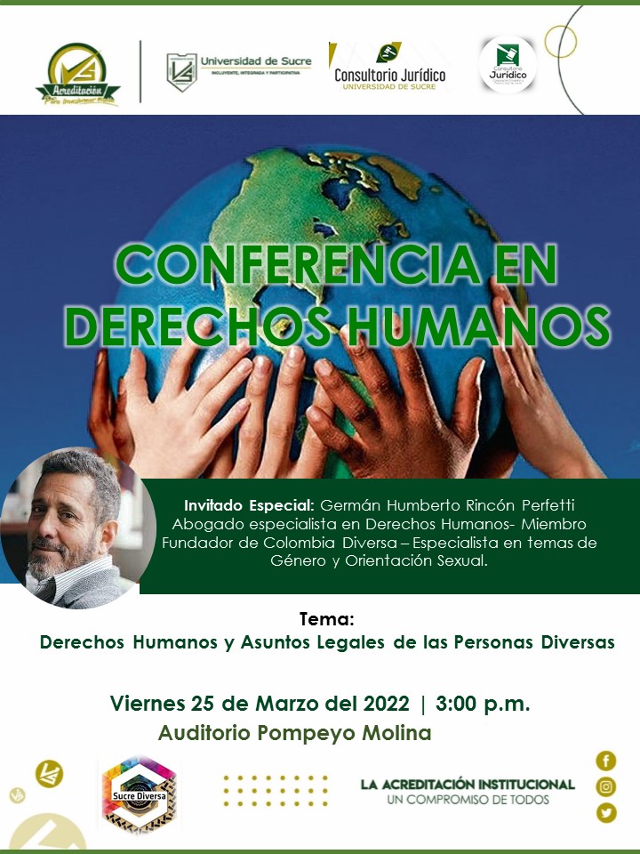Conferencia en Derechos Humanos y Asuntos Legales de las Personas Diversas