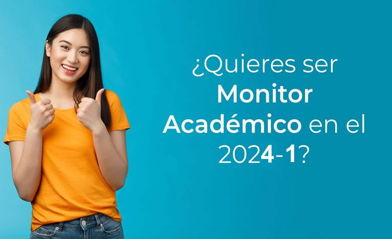 Convocatoria Monitorias Académicas 2024-1