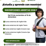 Inscripciones Cursos Externos de Inglés